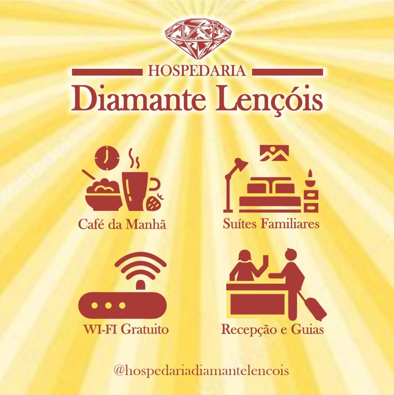 Hospedaria Diamante Lencois Exterior photo